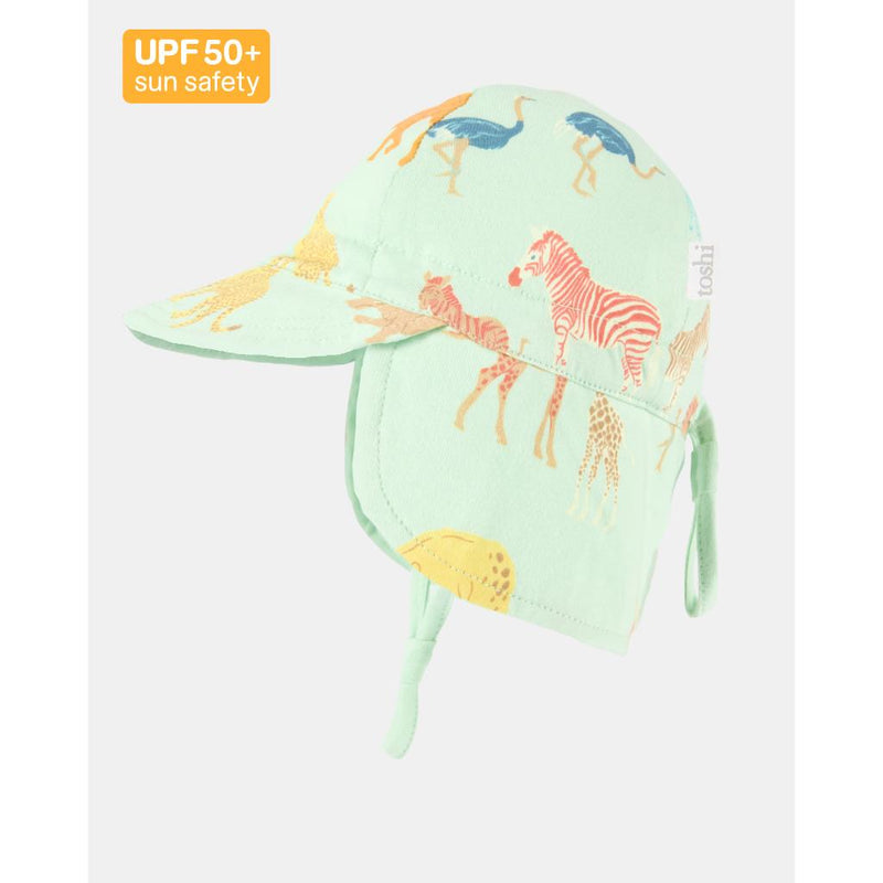 Toshi flap cap down under in Congo oasis