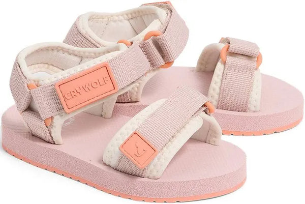 Crywolf beach sandal in blush pop