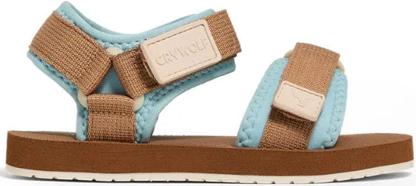 Crywolf beach sandal in sand & sky