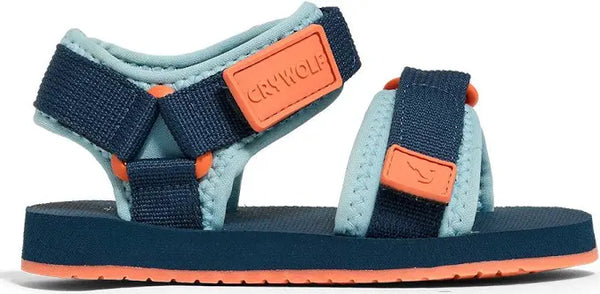 Crywolf beach sandal in navy pop