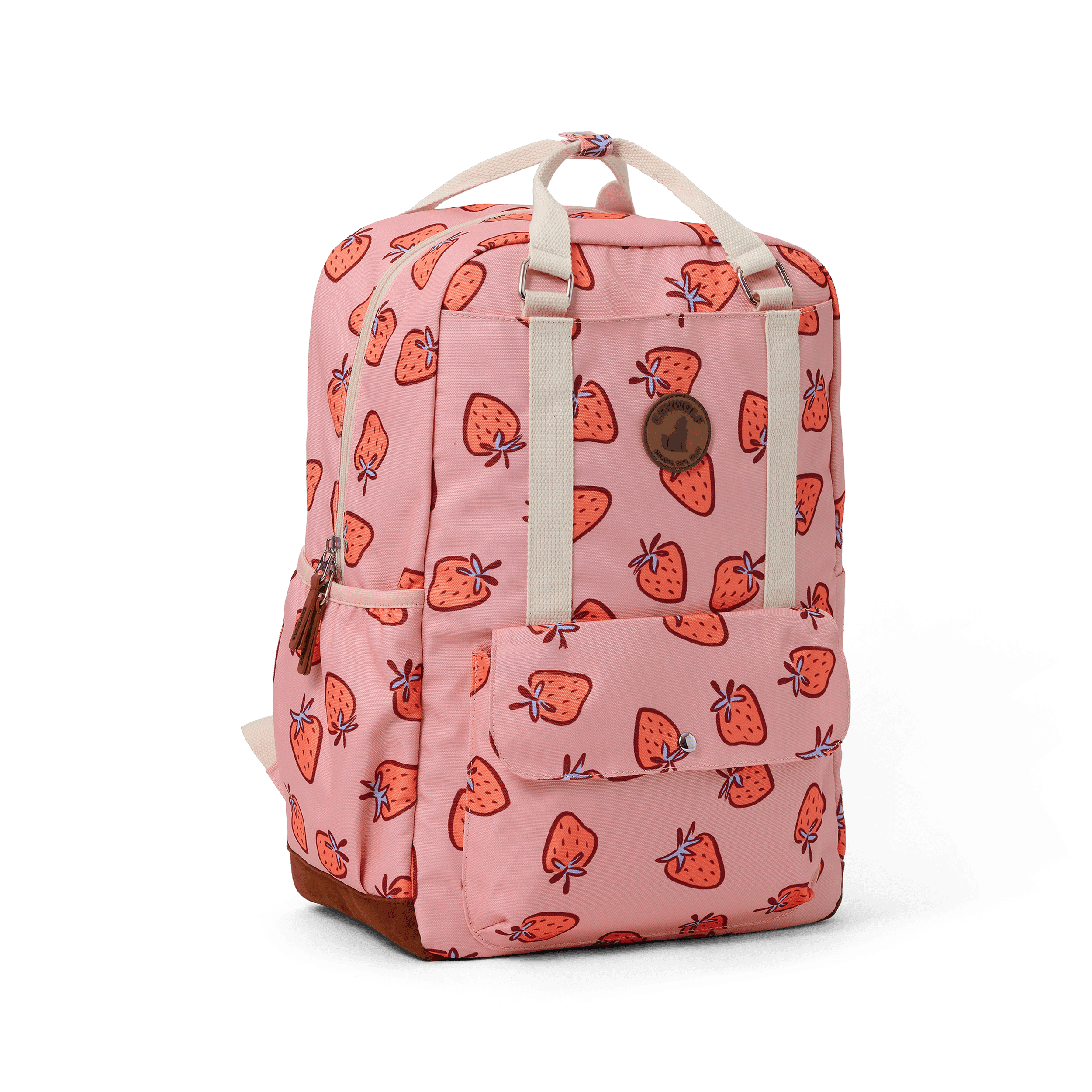 Crywolf Knapsack in strawberry splash