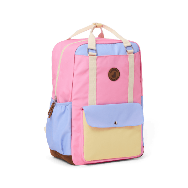 Crywolf Knapsack in pop colourblock