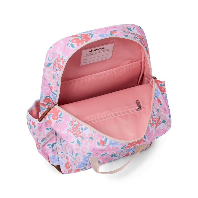 Crywolf Knapsack in berry garden