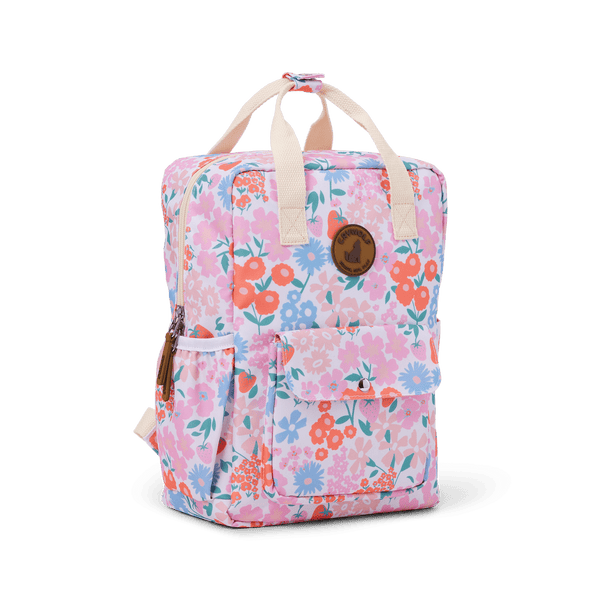 Crywolf Mini Backpack in berry garden