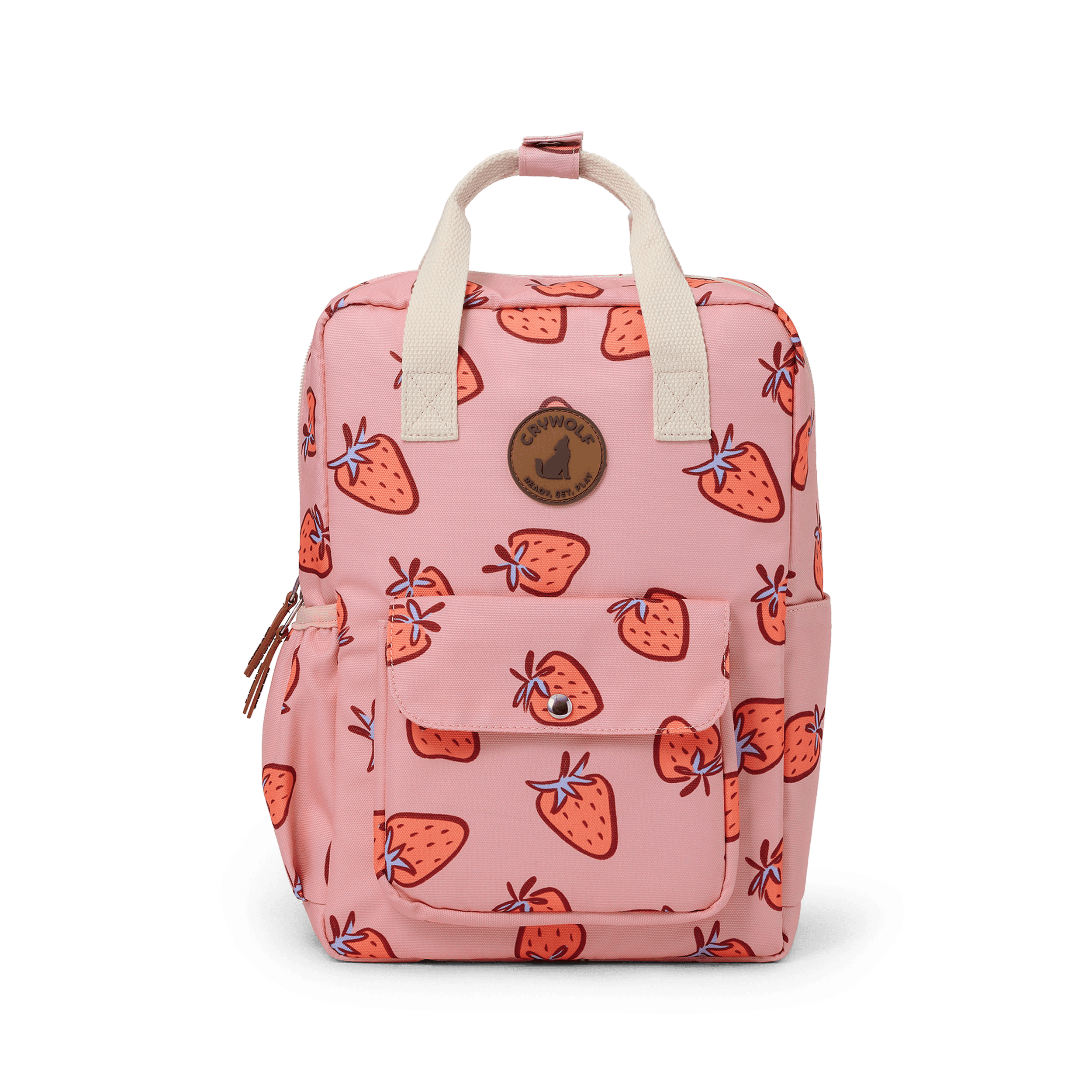 Crywolf Mini Backpack in strawberry splash
