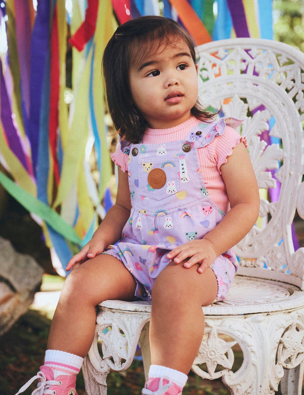 Huxbaby Pink Rib Tee