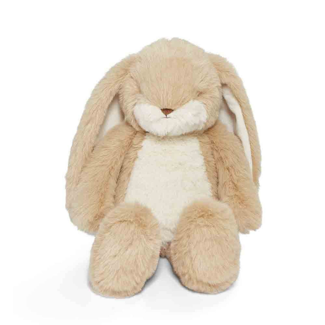 Bunnies by the bay tiny floppy nibble bunny in almond joy 20cm