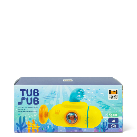 Tiger Tribe Tub Sub bath toy