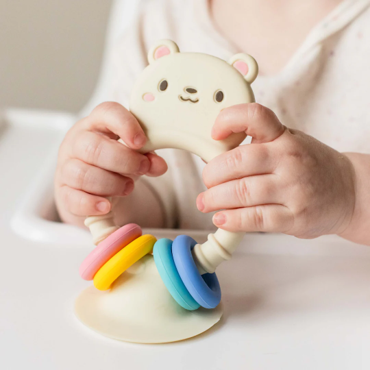 Tiger tribe high chair buddy silicone bear