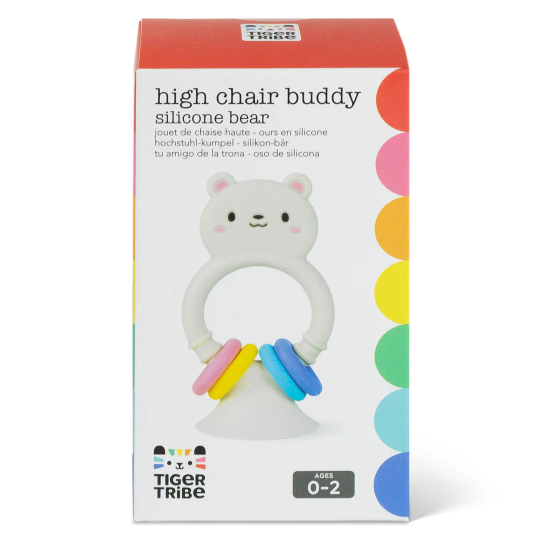 Tiger tribe high chair buddy silicone bear