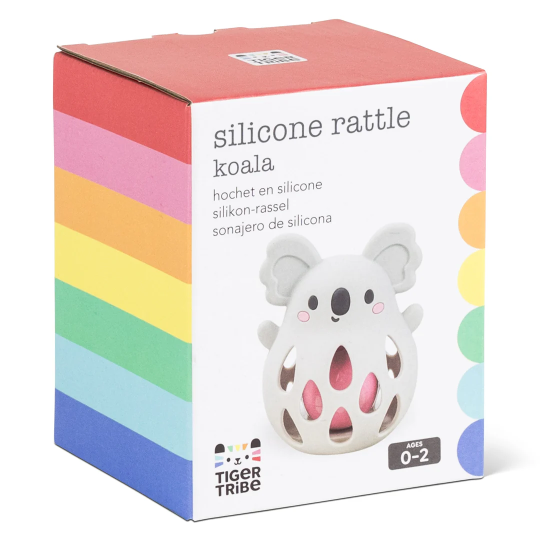 Tiger tribe silicone rattle - koala
