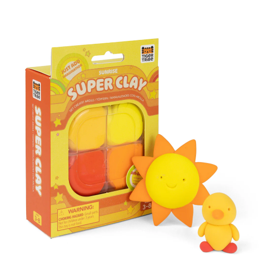 Tiger tribe super clay sunrise yellow