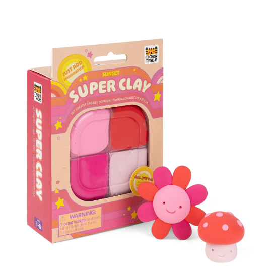 Tiger tribe super clay sunset in pink