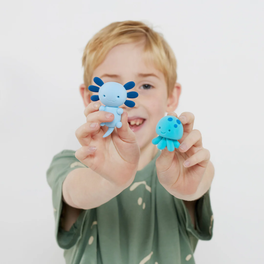 Tiger tribe super clay ocean in blue