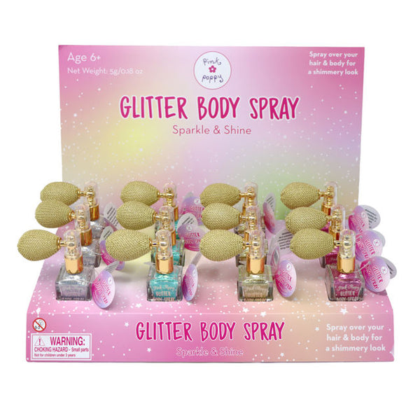 Pink Poppy Body Glitter