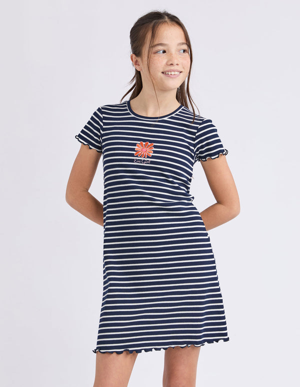 Eve Girl Issy Rib Tee Dress