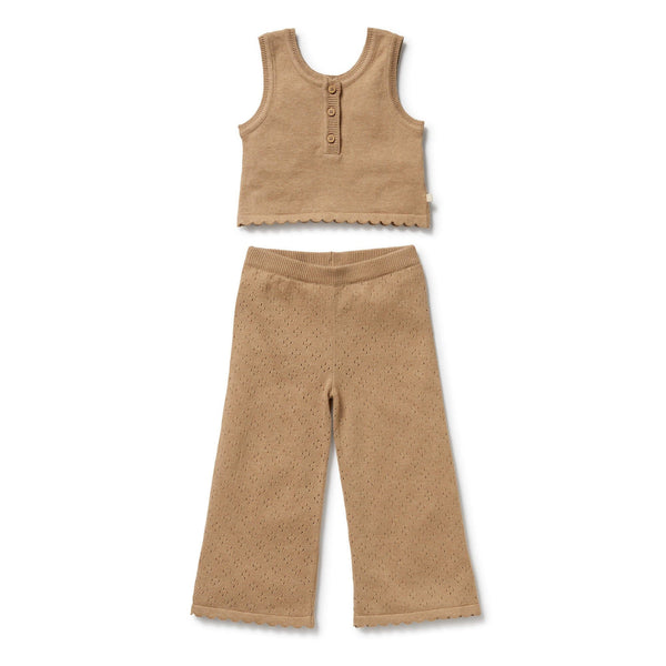 Wilson & Frenchy Oat Organic Knitted Set