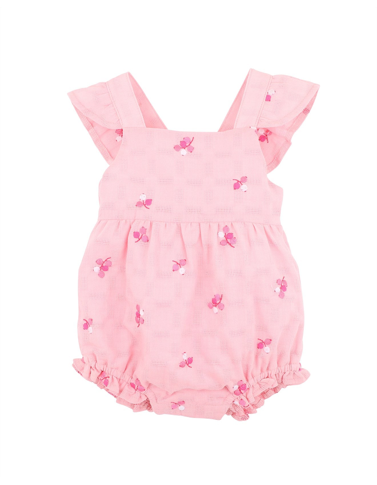 Bebe Summer Vacay Embroidered Overall