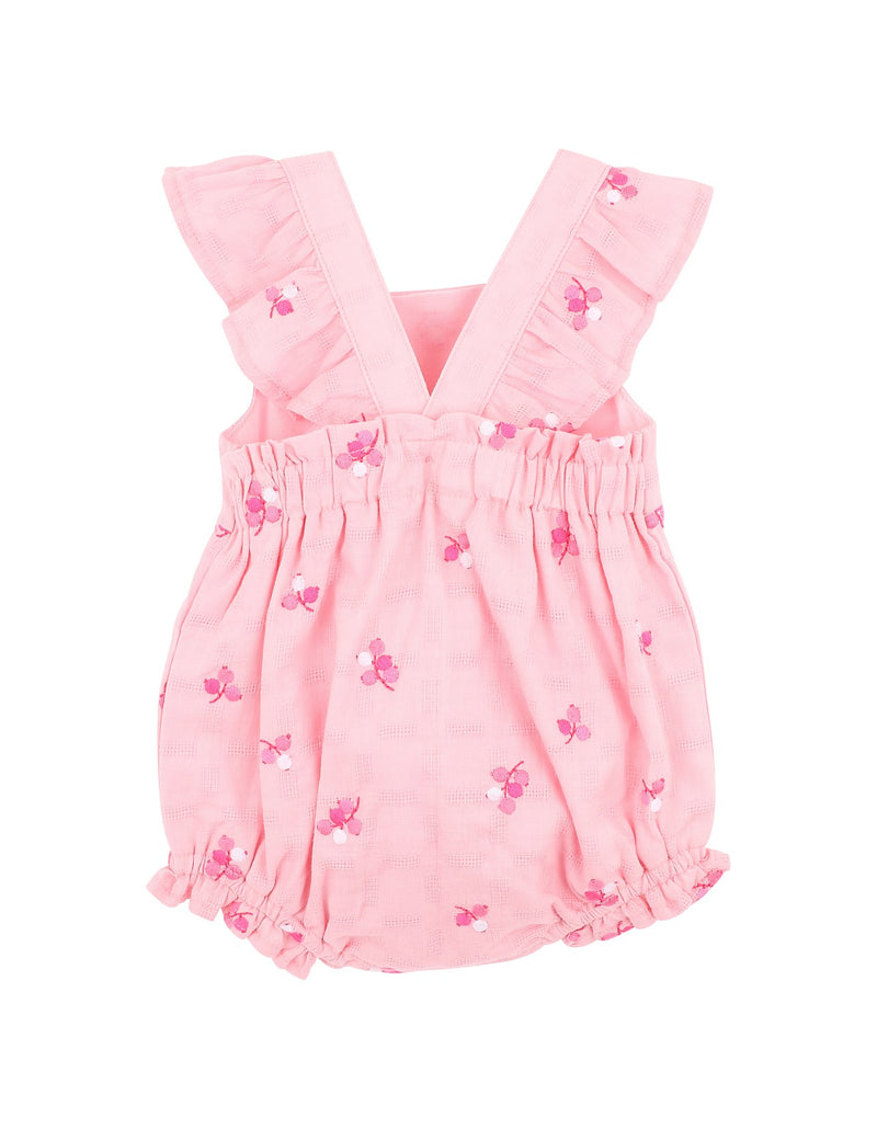Bebe Summer Vacay Embroidered Overall