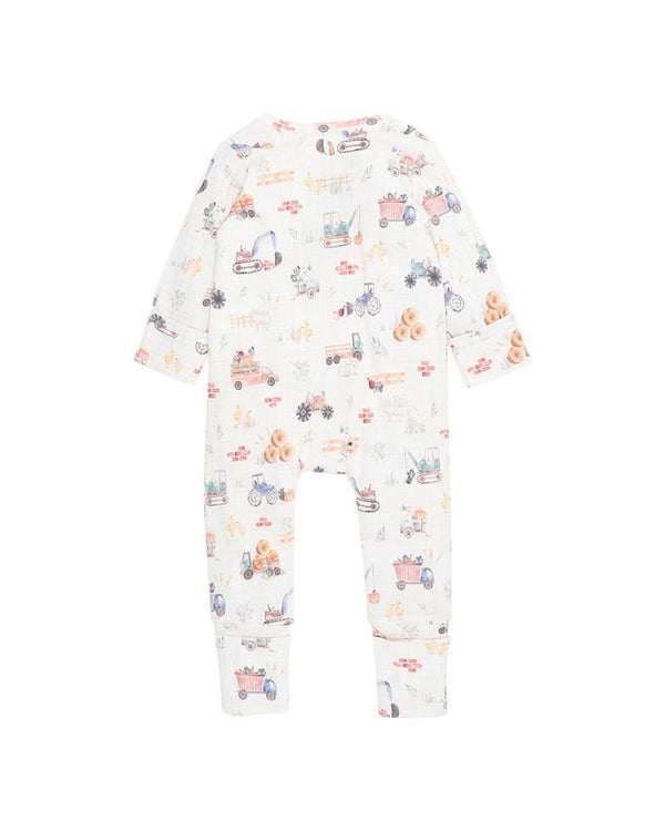 Bebe Clayton LS Zipsuit