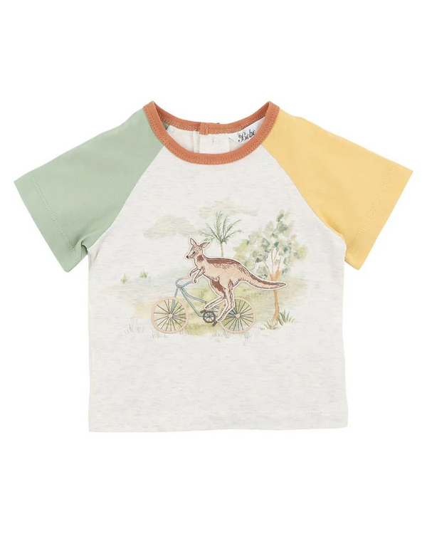 Bebe Ivan cycling kangaroo tee