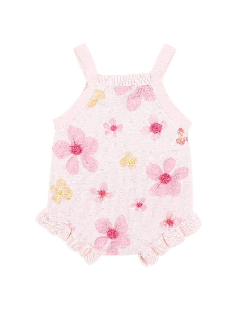 Bebe Grow Wild Knitted Flower Bodysuit