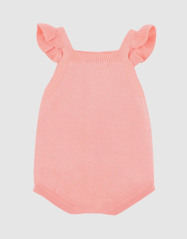 Bebe songbird embroidered knitted bodysuit