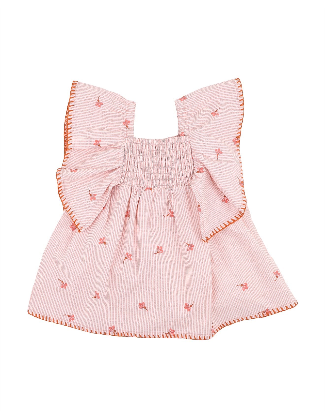 Bebe songbird embroidered dress in pink - Baby