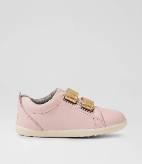 Bobux Step up Grass Court in Ballet Pink