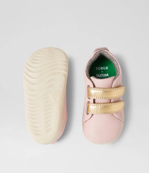 Bobux Step up Grass Court in Ballet Pink