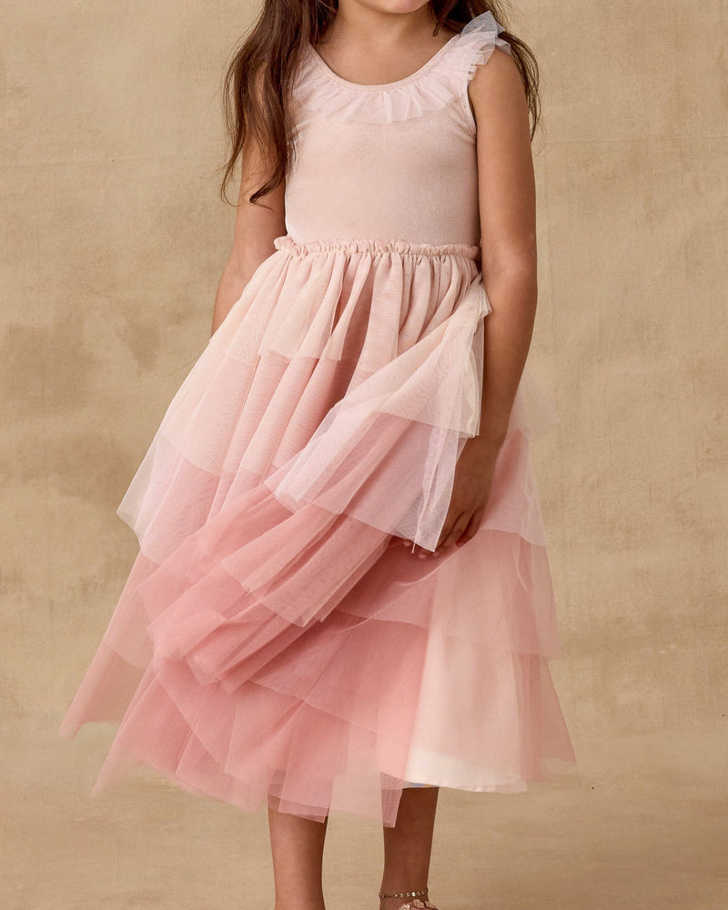 Noralee pixi dress - pink ombré