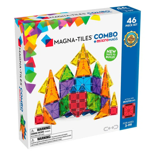 Magna Tiles Combo + Micro Mags - 46 piece set