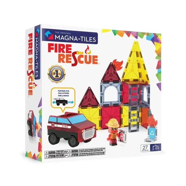 Magna Tiles Fire Rescue - 27 piece set