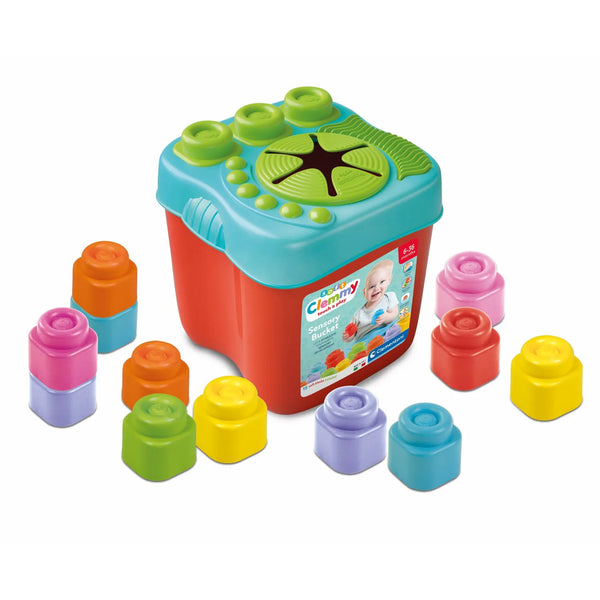 Clementoni - soft clemmy sensory bucket