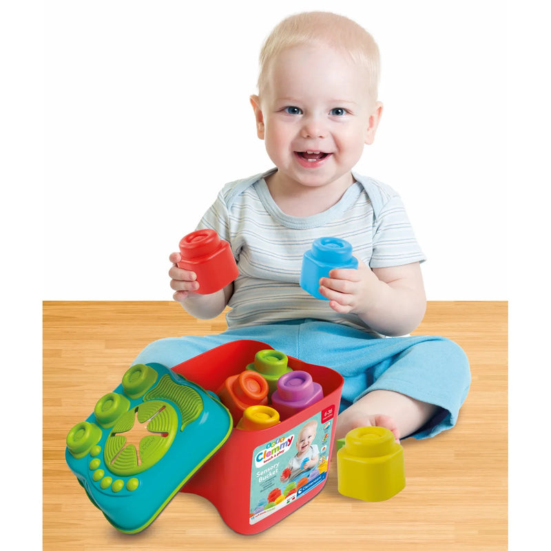 Clementoni - soft clemmy sensory bucket