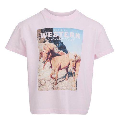 Eve Girl Western Tee in Pink