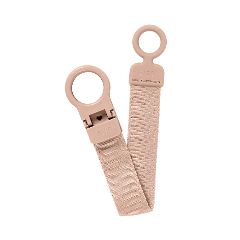 Bibs Dummies Loop Clip - Blush