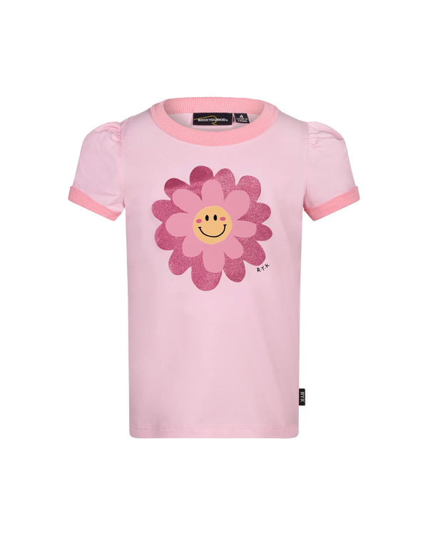 Rock Your Baby Daisy Smile Billie Ringer Tee