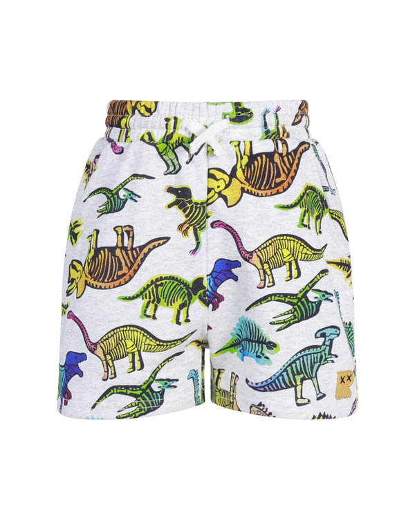 Rock Your Baby Dino Party French Terry Short