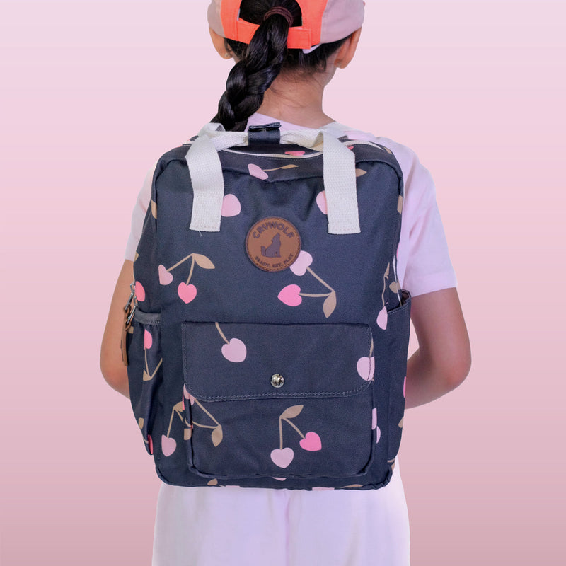 Crywolf Mini Backpack Cherry Hearts