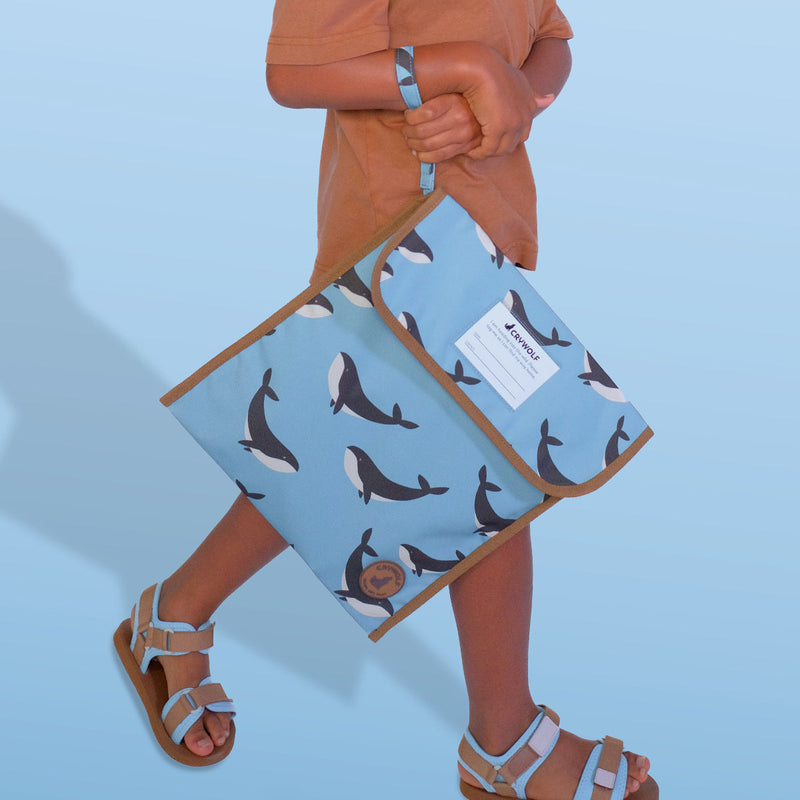 Crywolf Book Bag Whale Trail