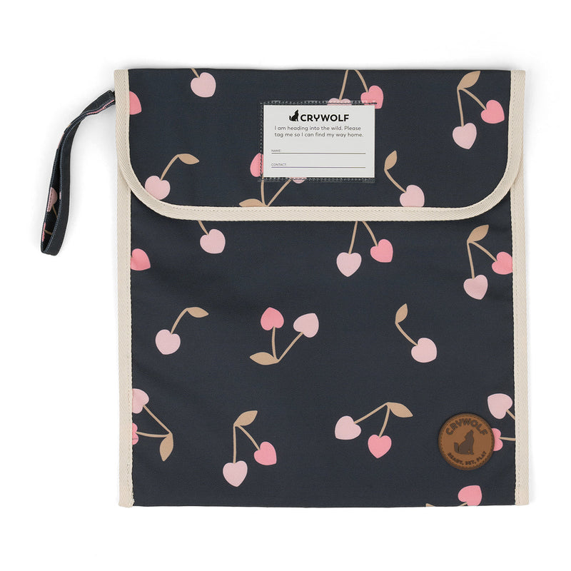 Crywolf Book Bag Cherry Hearts