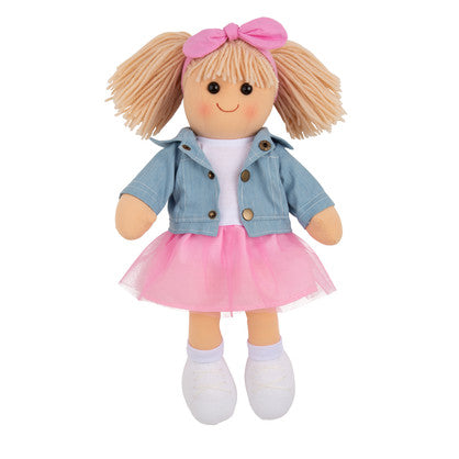 Hopscotch collectible 35cm rag doll Lottie