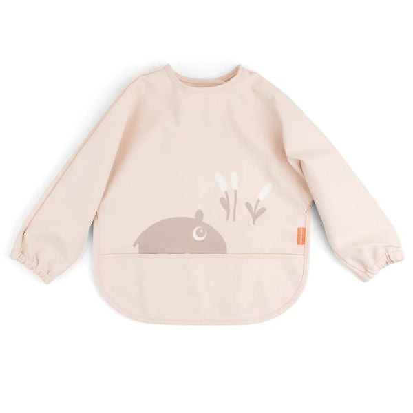Done By Deer Sleeved Pocket Bib Ozzo Powder