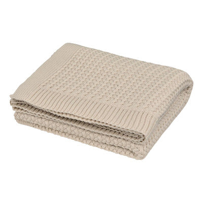 Cam Cam Harper Blanket Latte