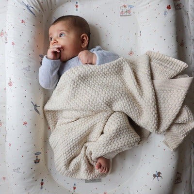 Cam Cam Harper Blanket Latte
