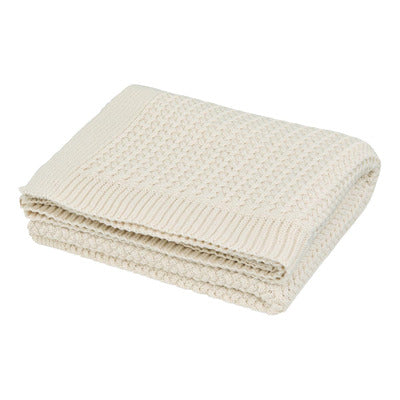 Cam Cam Harper Blanket Off White