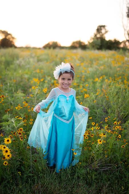 Great Pretenders Ice Queen Dress With Cape size 5-6
