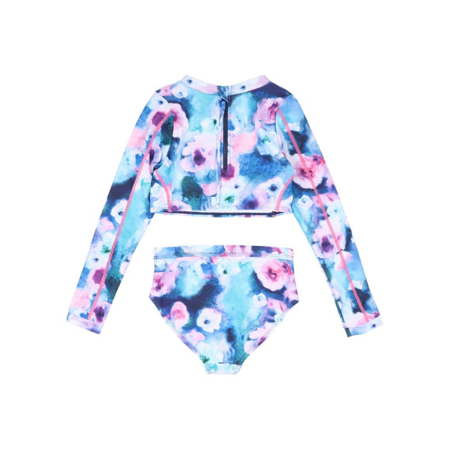 Minihaha Tory Print LS Rash Set Tory Print in Multi