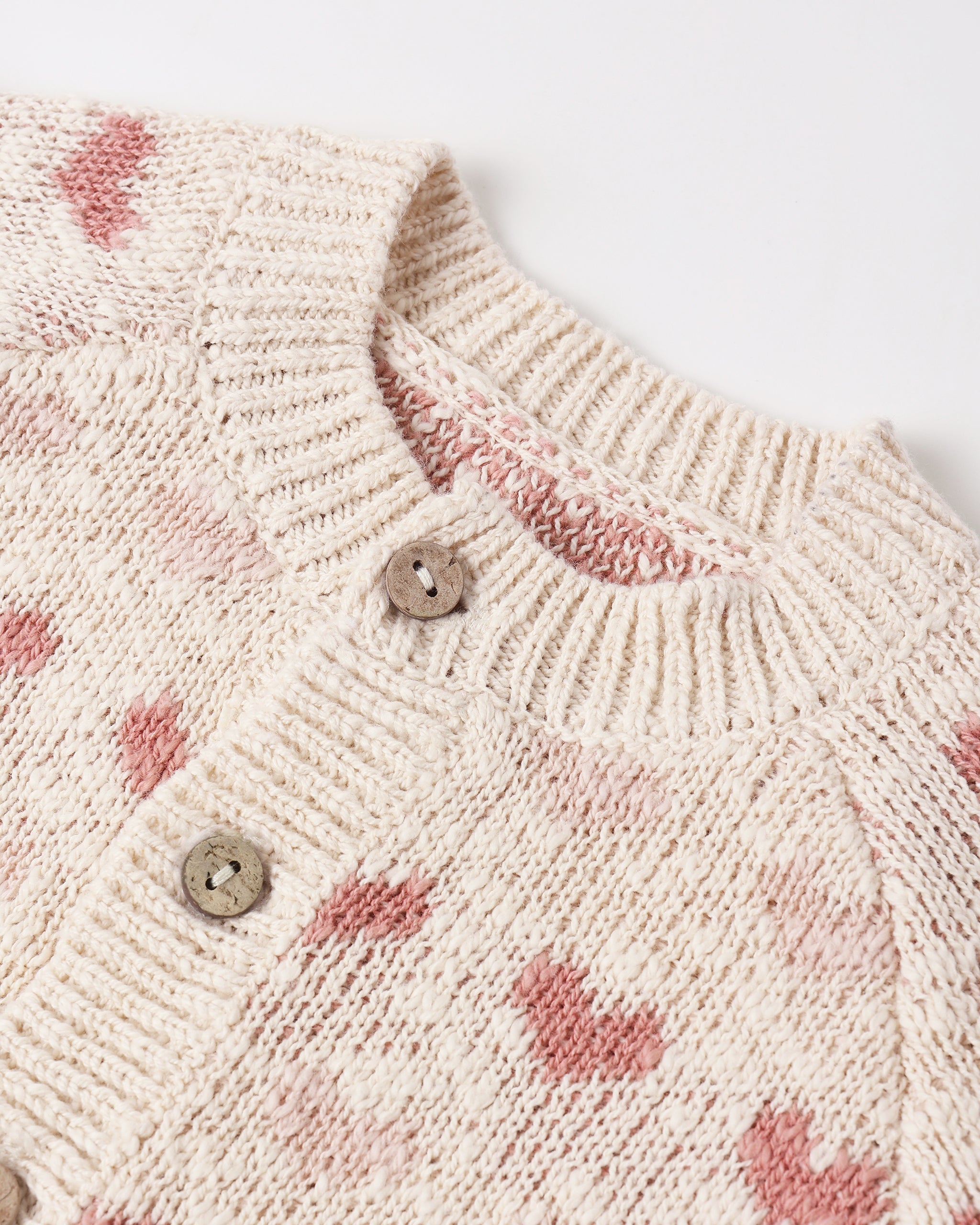 Quincy Mae Knit Cardigan Hearts